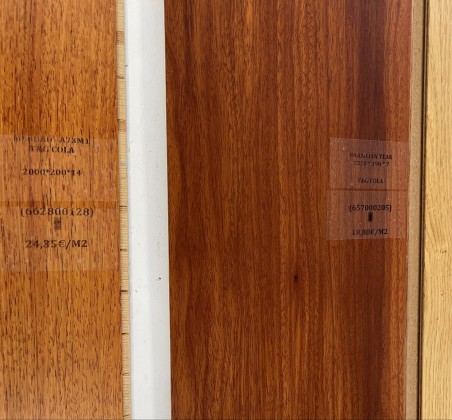 Parquet flotante de madera